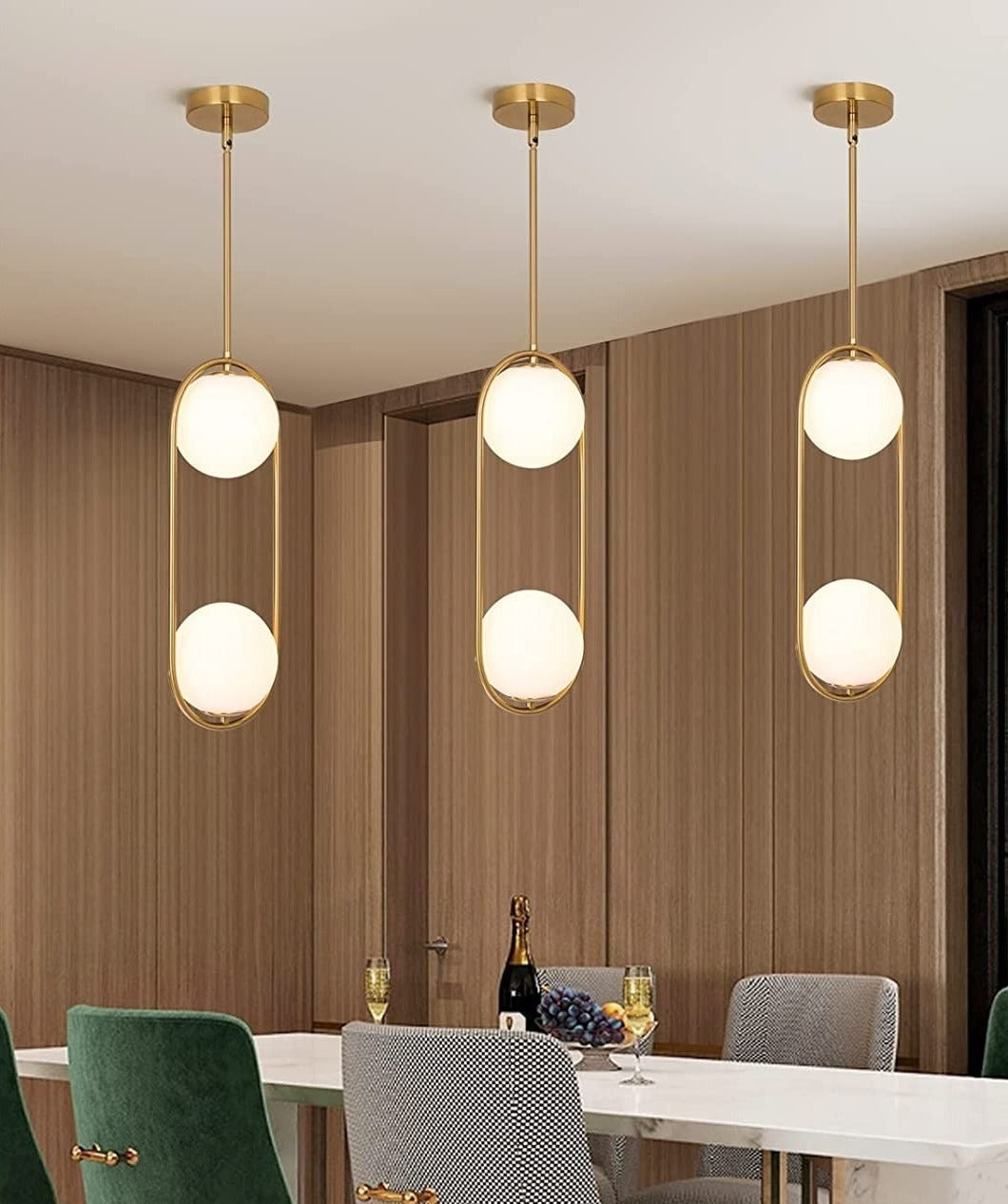 Dual Globe Pendant
