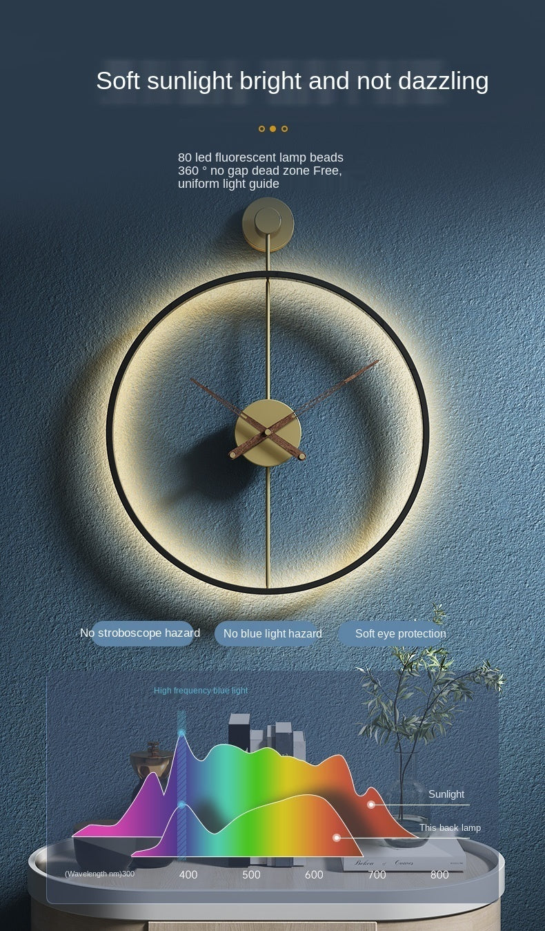 Luminous Wall Clock