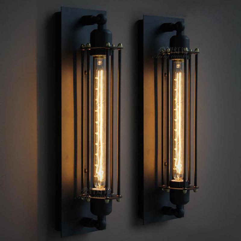 Iron Flute Wall Lamp