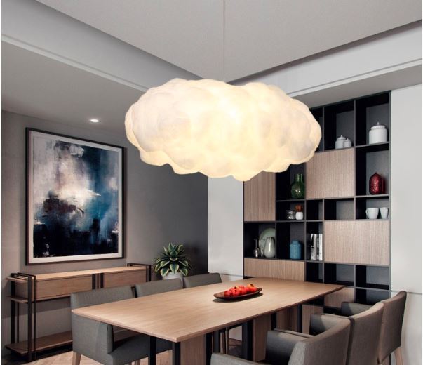Cotton White Cloud Chandelier (40 cm)