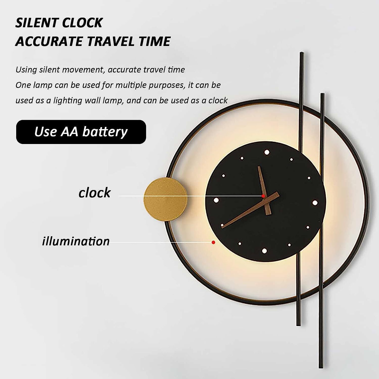 Aisle Wall Clock