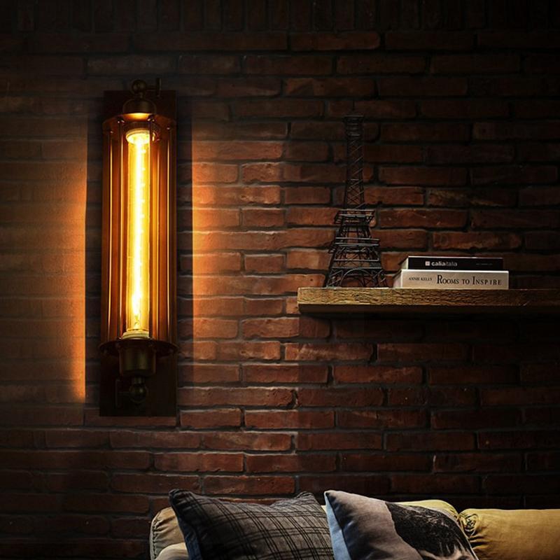 Iron Flute Wall Lamp
