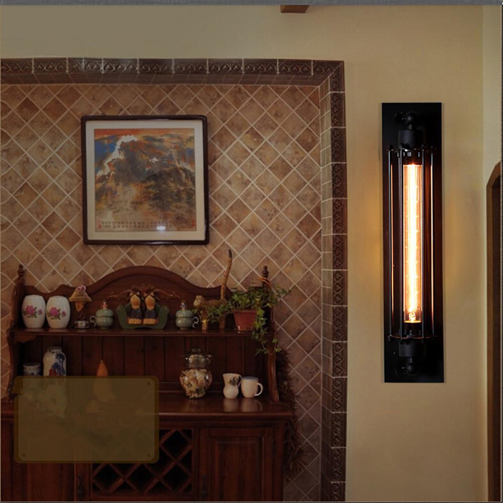 Iron Flute Wall Lamp