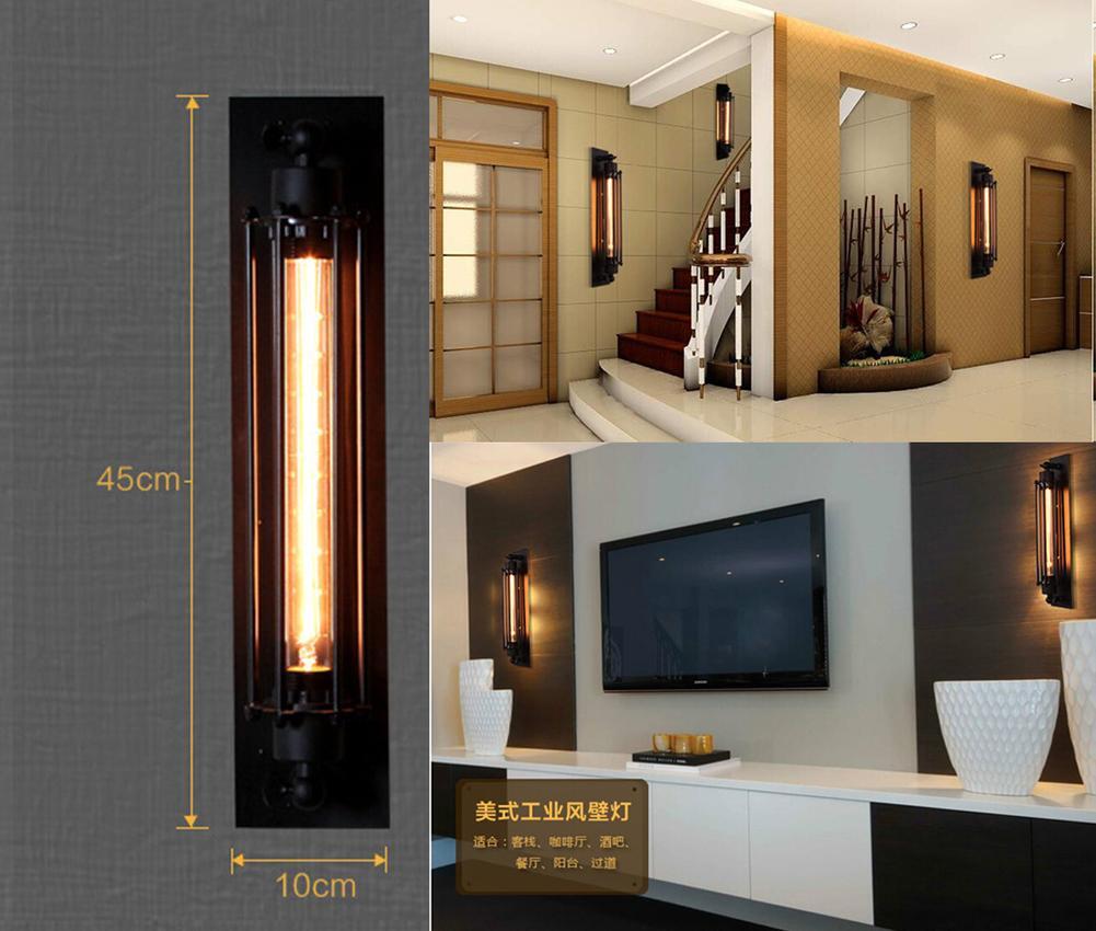 Iron Flute Wall Lamp